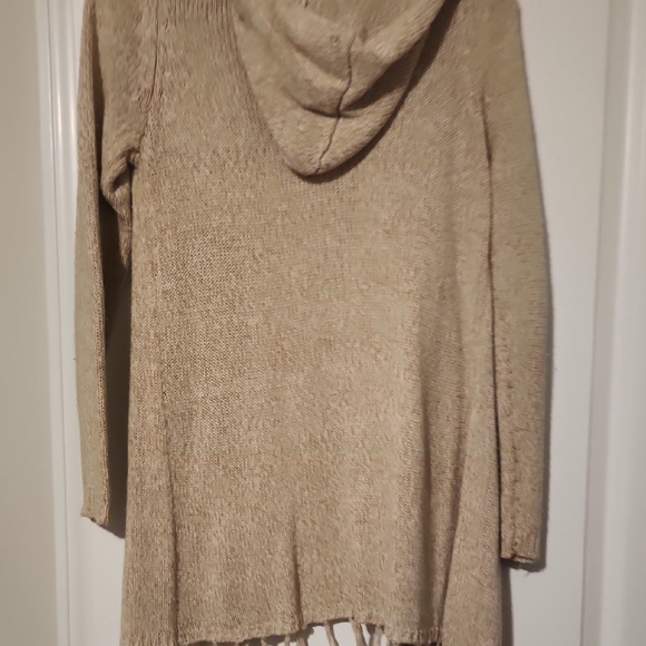 Beige Knit Women's Sweater - Picture 3 of 4